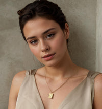 Flower Book Locket Necklace