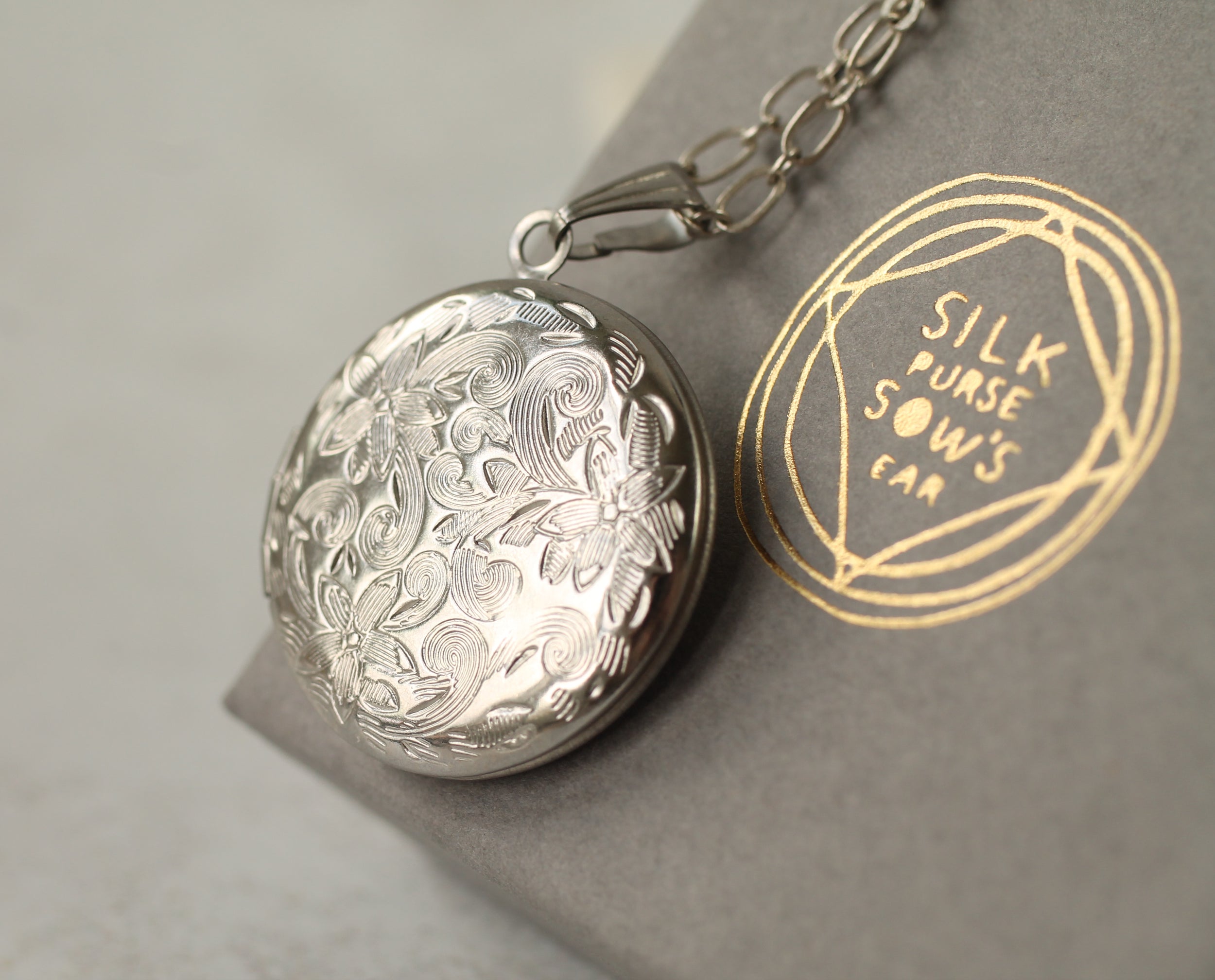 Antique Flower Locket