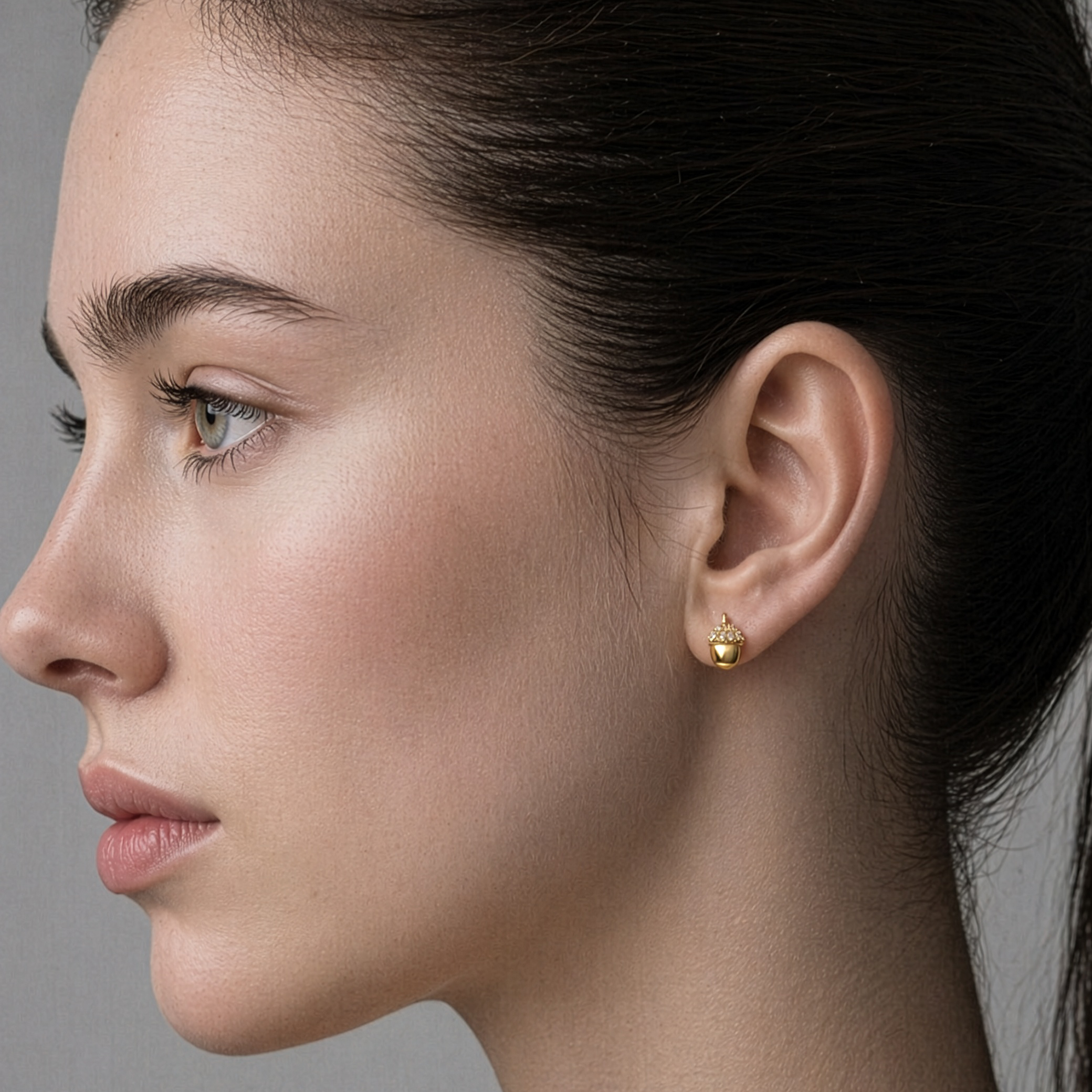 Acorn Stud Earrings