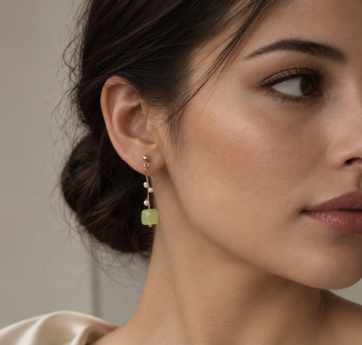 Green Vine Earrings