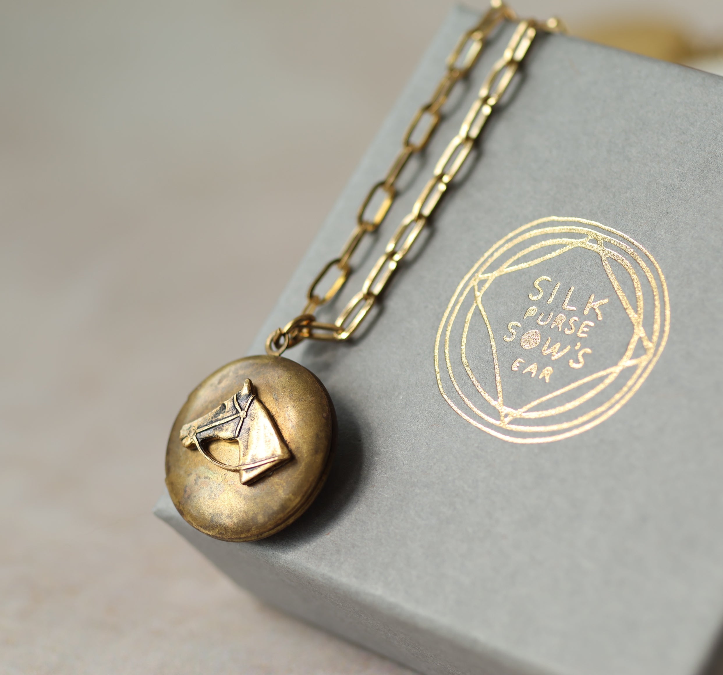 Horse Head Locket