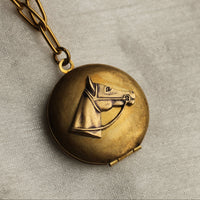 Horse Head Locket