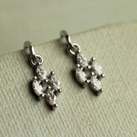 Marquise Crystal Stud Earrings