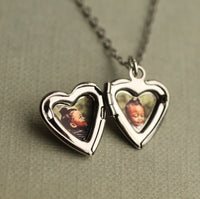 Jade Green Vintage Charm Locket
