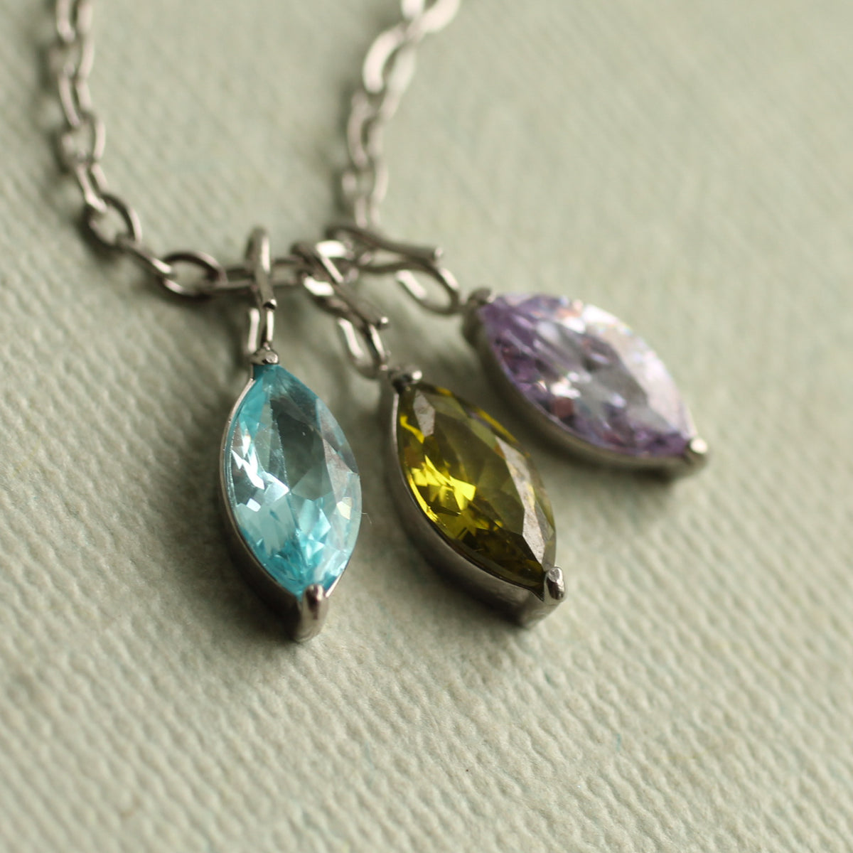 Trio Charm Necklace