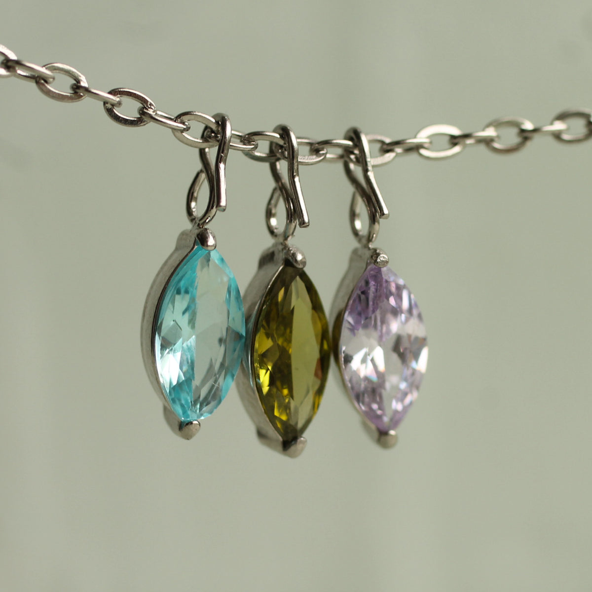 Trio Charm Necklace