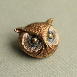 Owl Brooch Pin