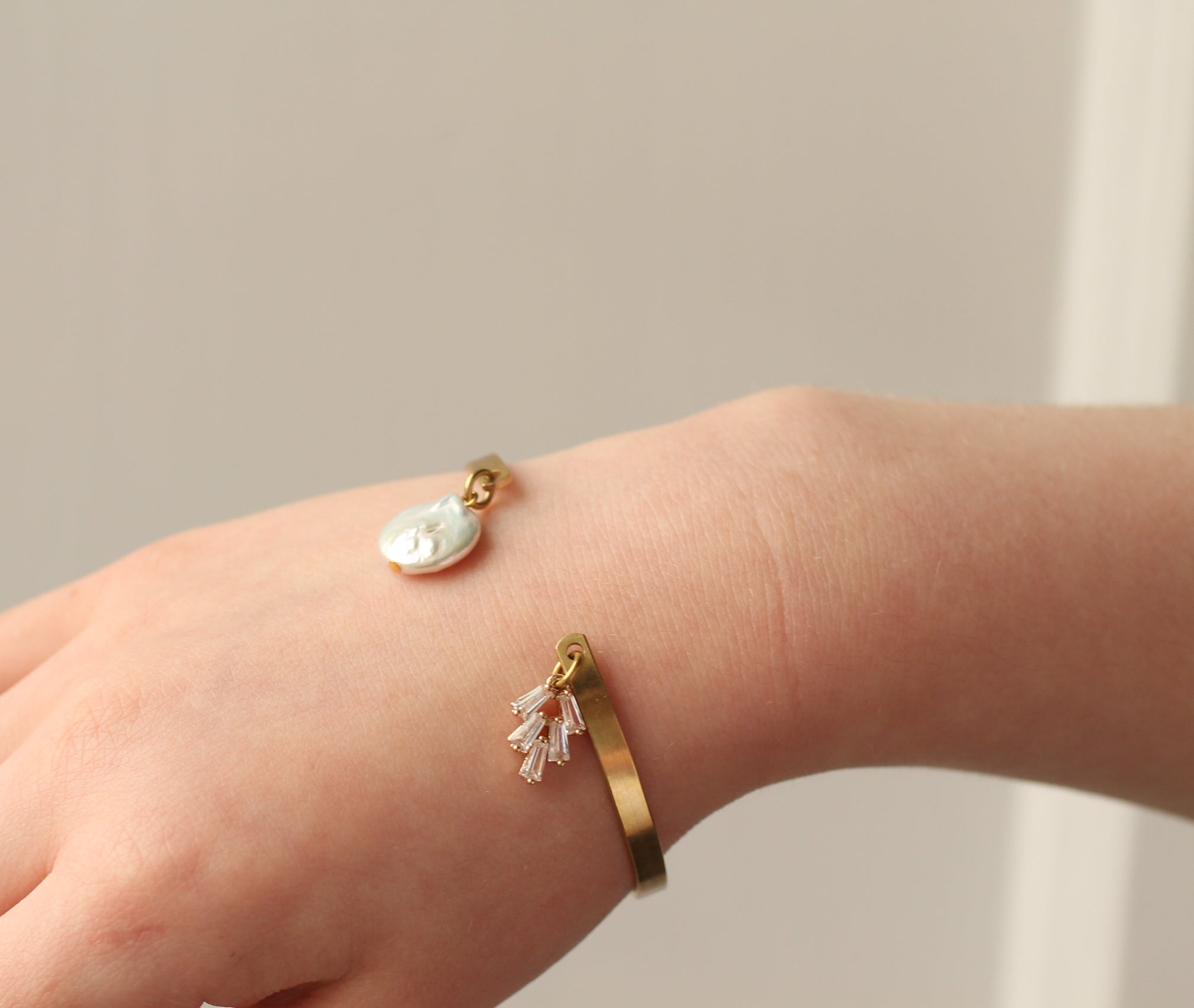 Pearl Art Deco Bracelet