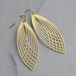 Art Nouveau Drop Earrings