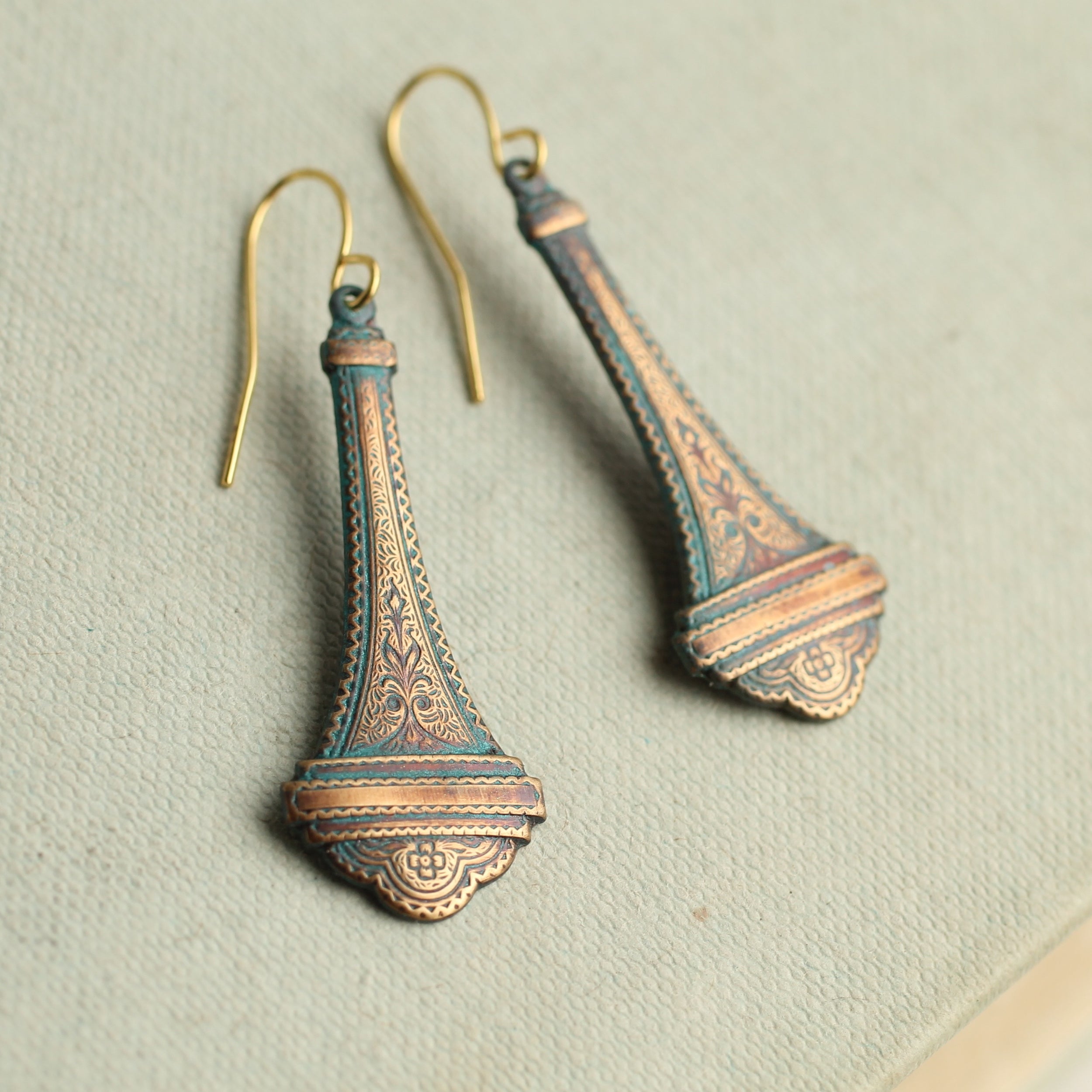 Victorian Goblet Earrings