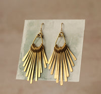Art Deco Fringe Earrings
