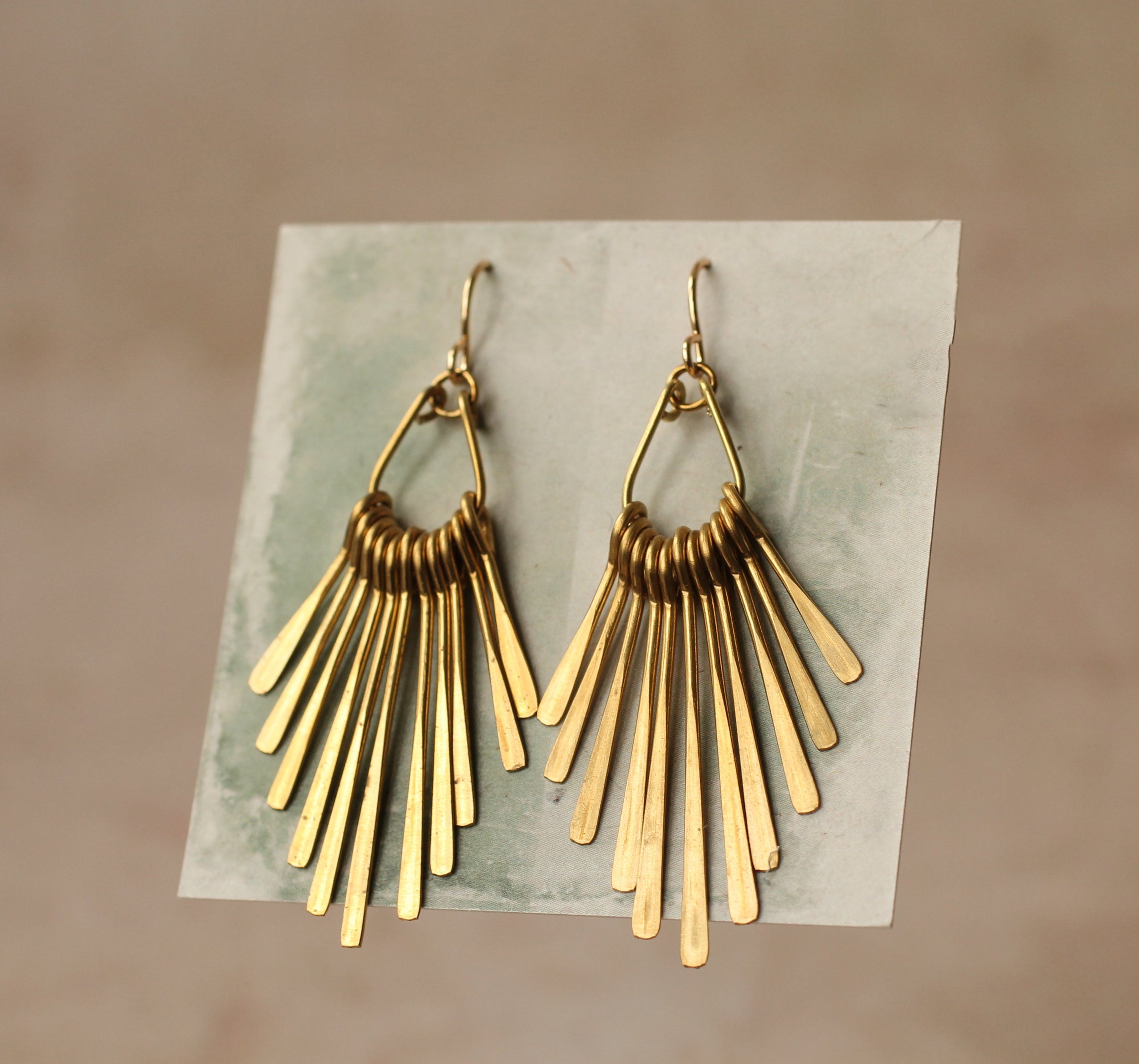 Art Deco Fringe Earrings