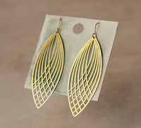 Art Nouveau Drop Earrings