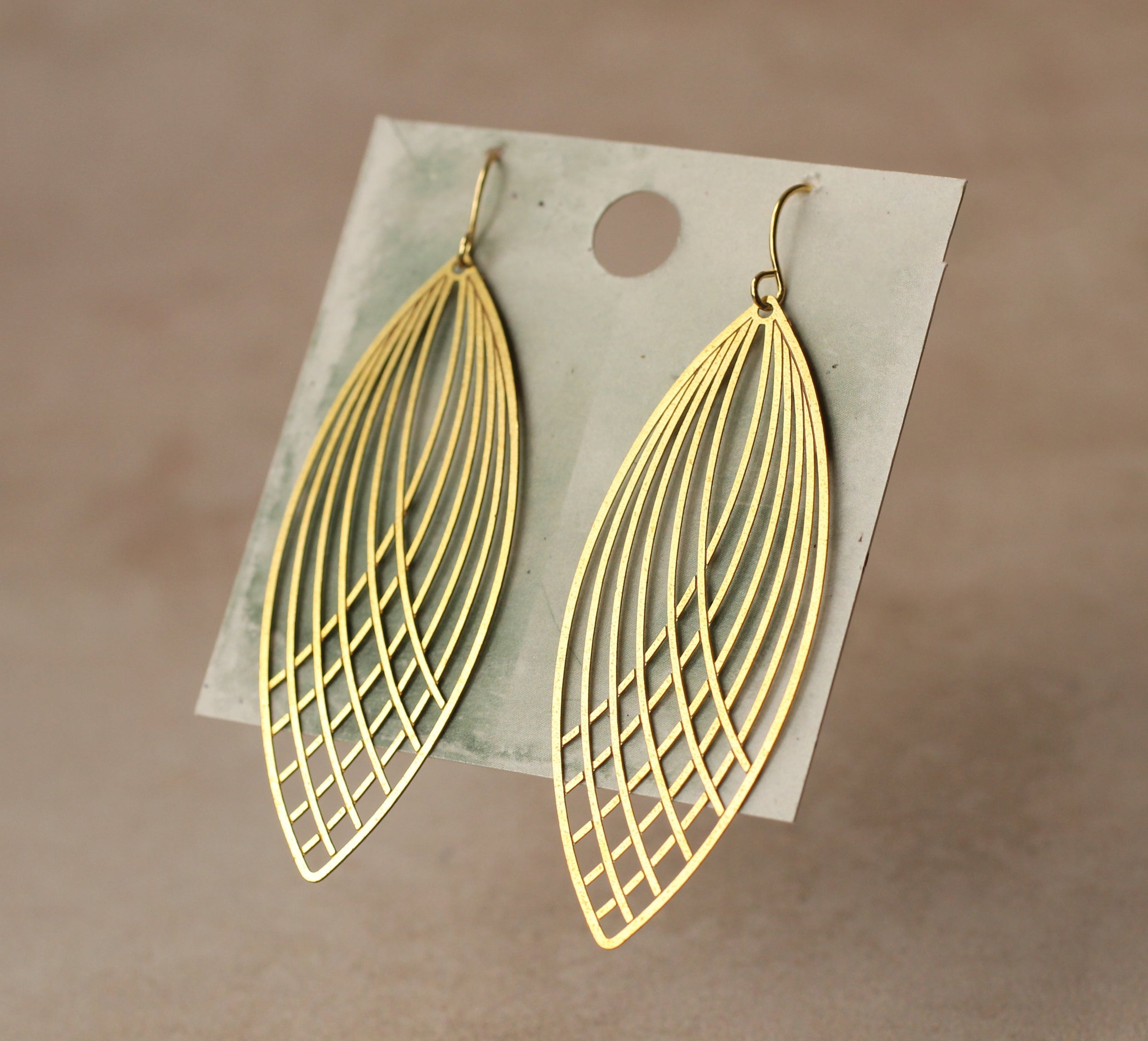 Art Nouveau Drop Earrings