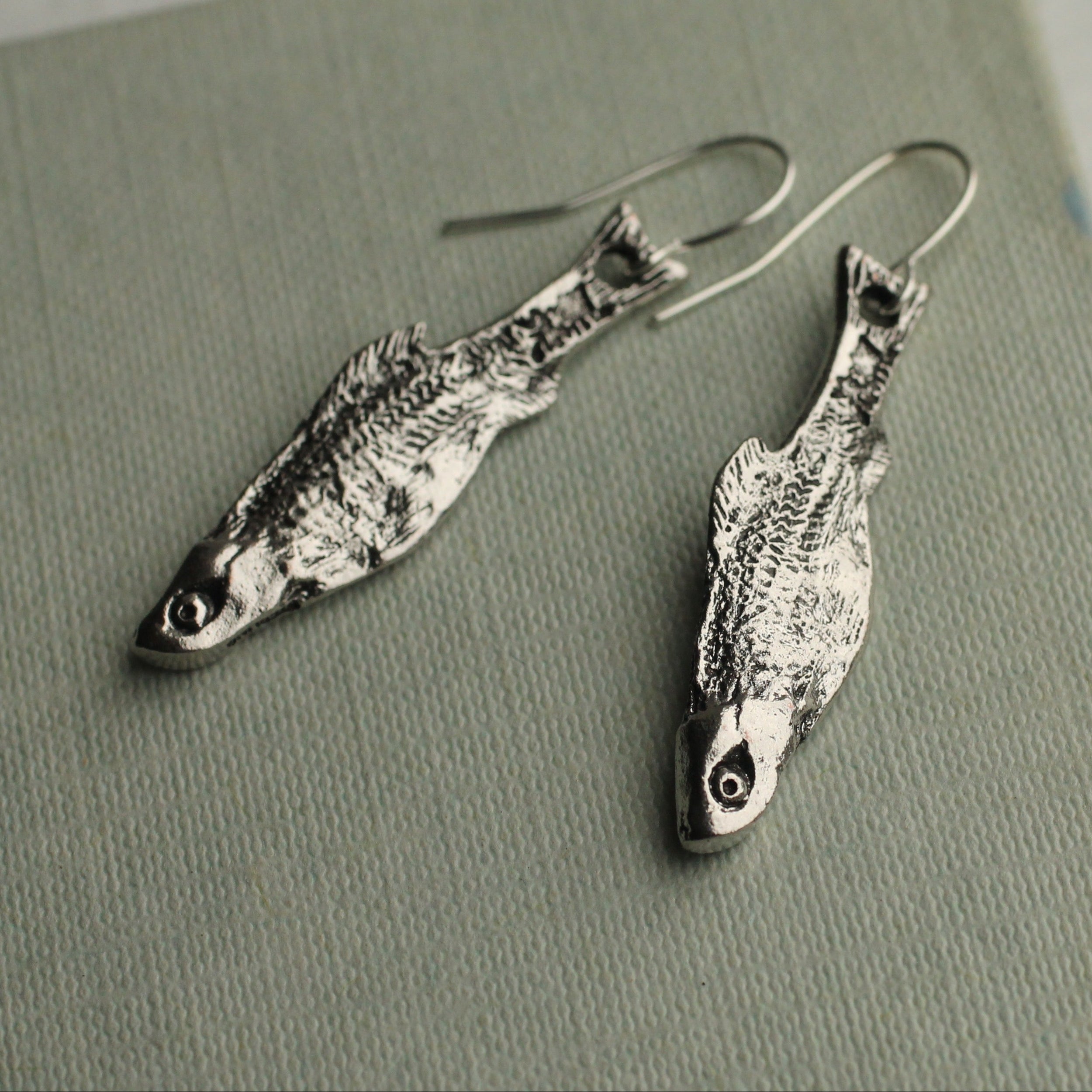 Sardine Fish Earrings