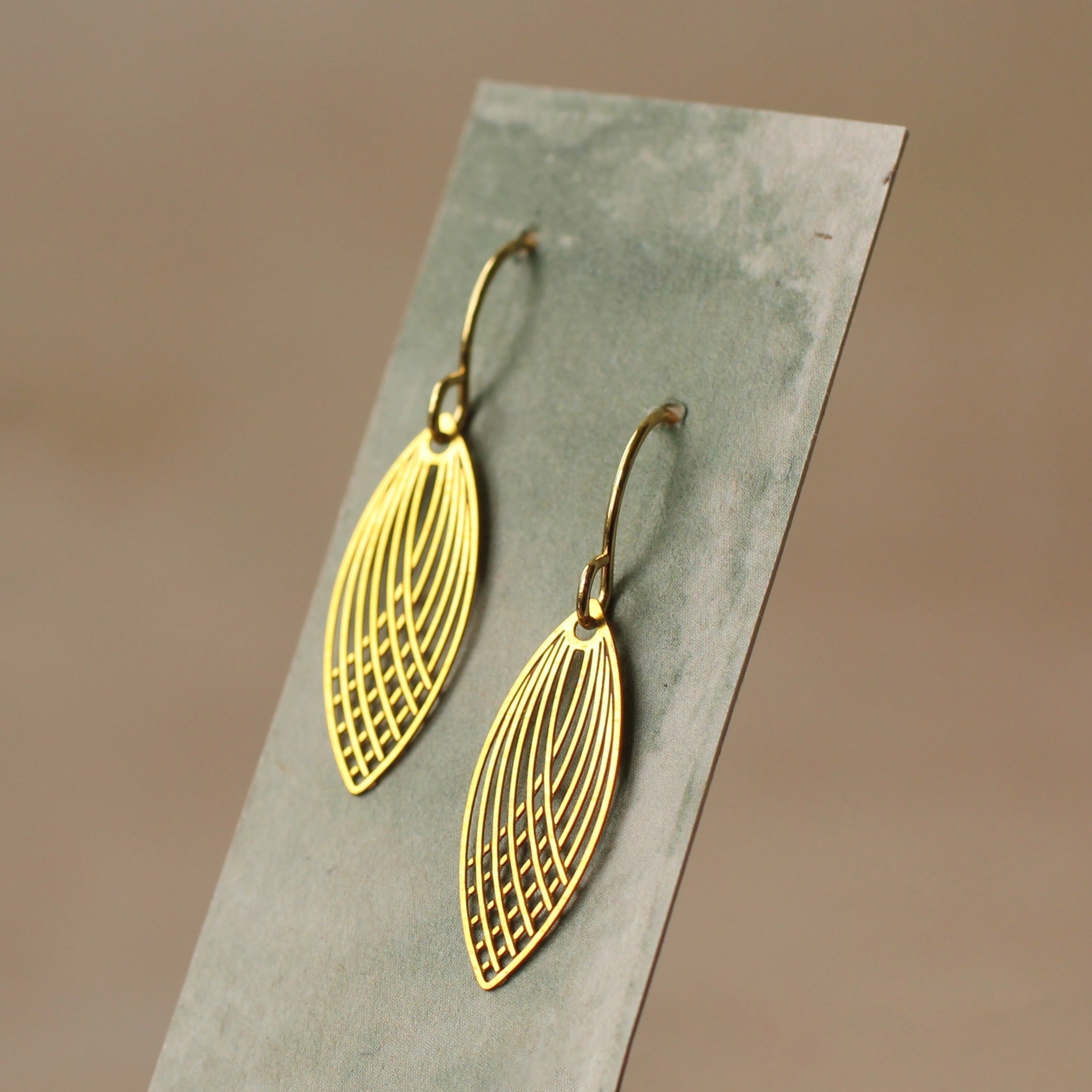 Art Nouveau Drop Earrings