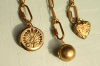 Carved Hoop Earrings
