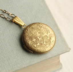 Antique Flower Locket