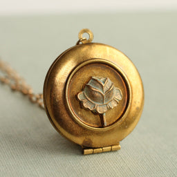 Rose Flower Locket