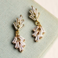 Art Deco Crystal Drop Earrings