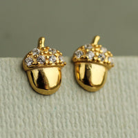 Acorn Stud Earrings