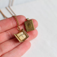 Victorian Book Locket