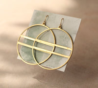 Modern Hoop Earrings