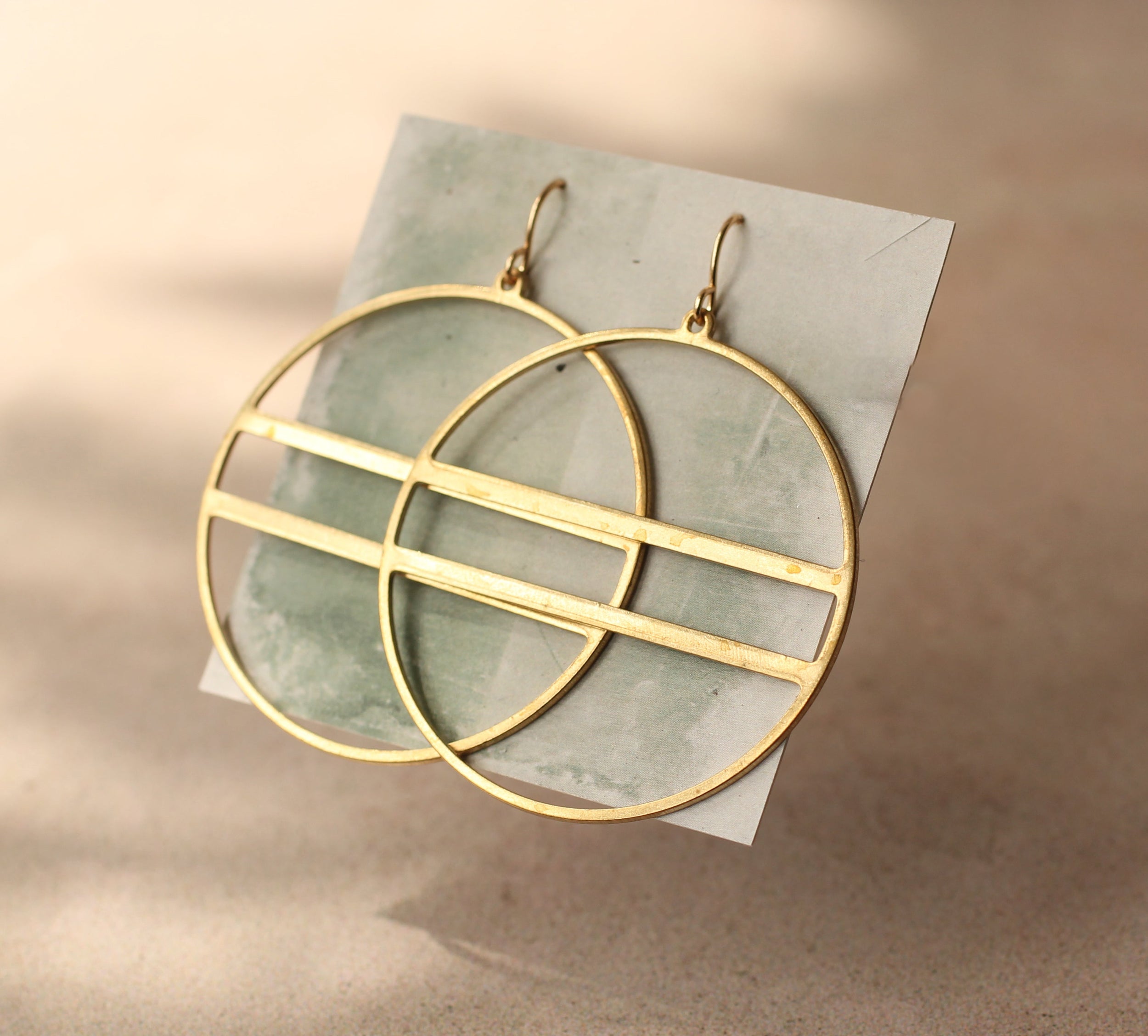 Modern Hoop Earrings