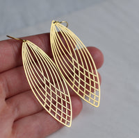 Art Nouveau Drop Earrings