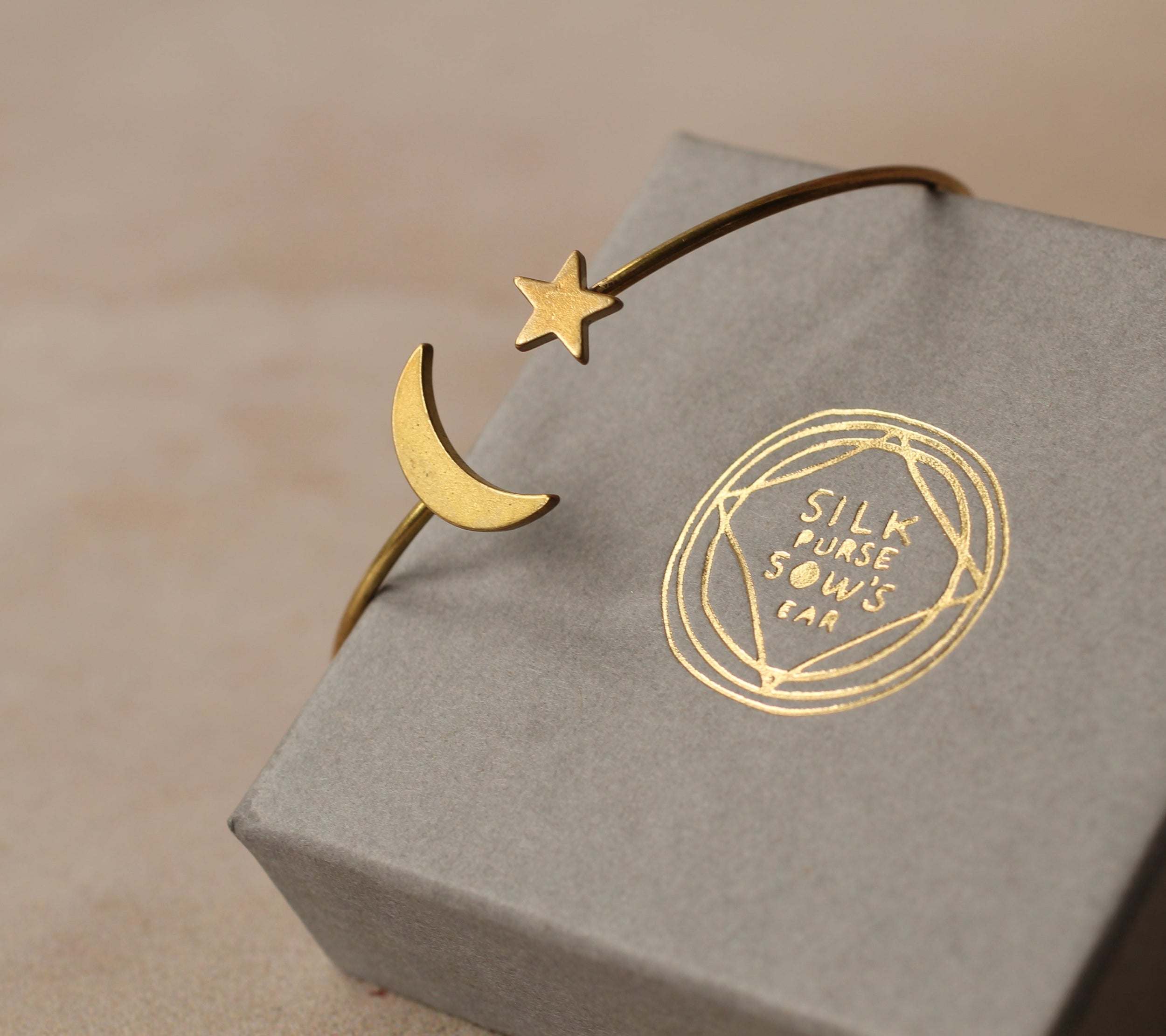 Moon Star Bracelet Bangle