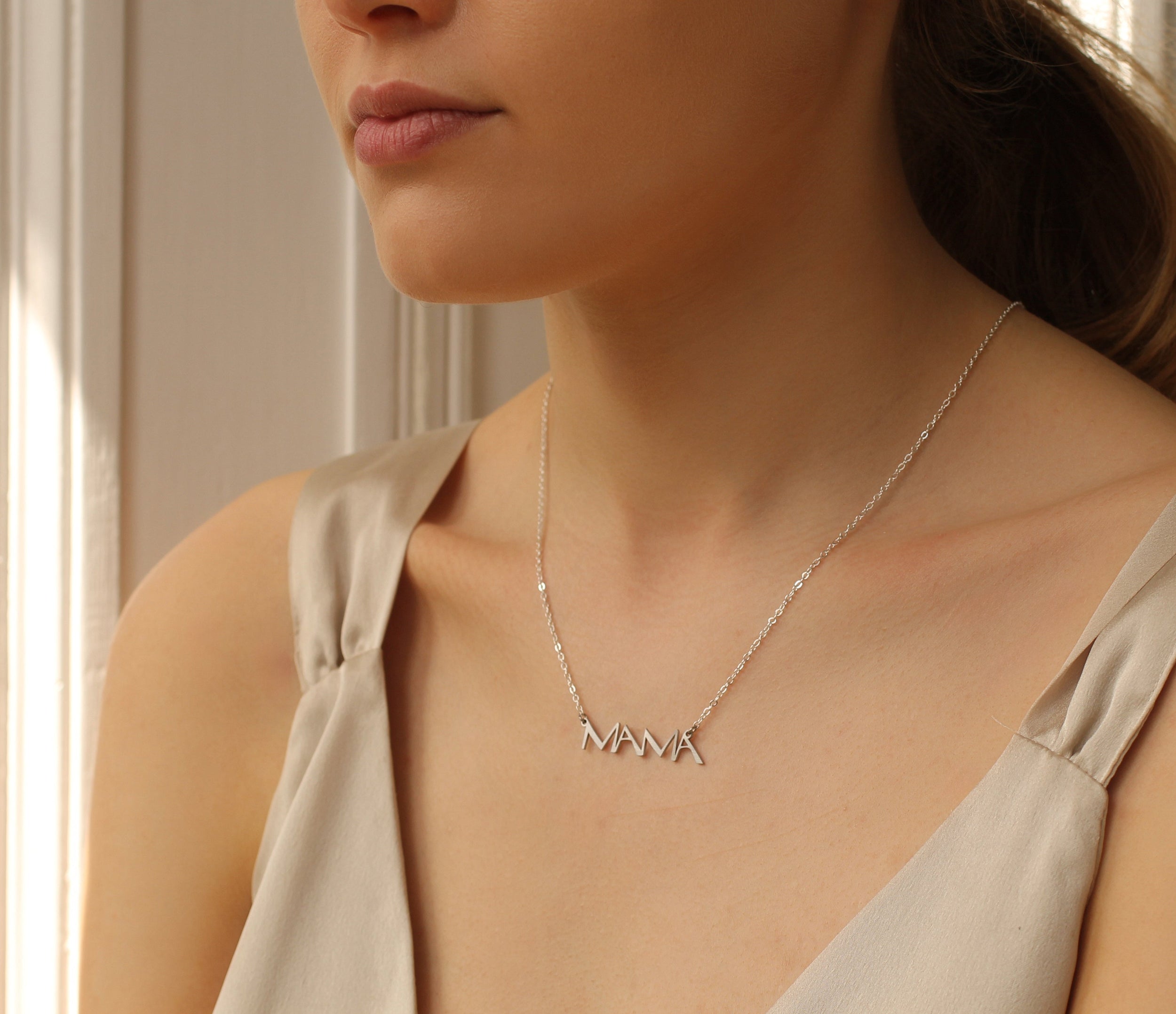 Gold Mama Necklace