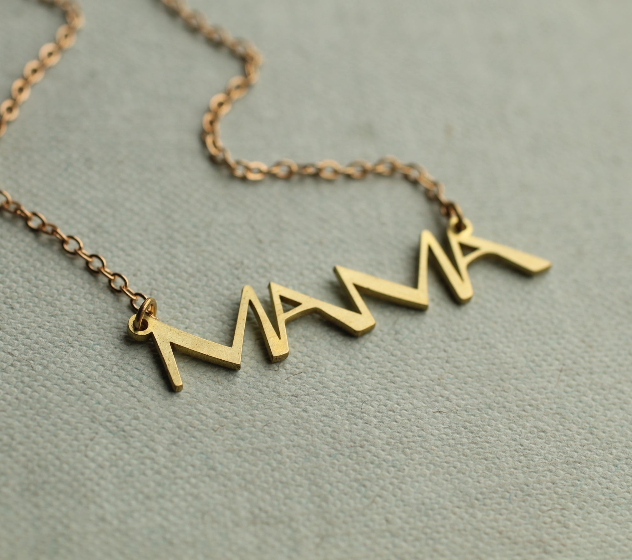 Gold Mama Necklace