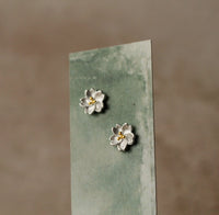 Sakura Flower Stud Earrings