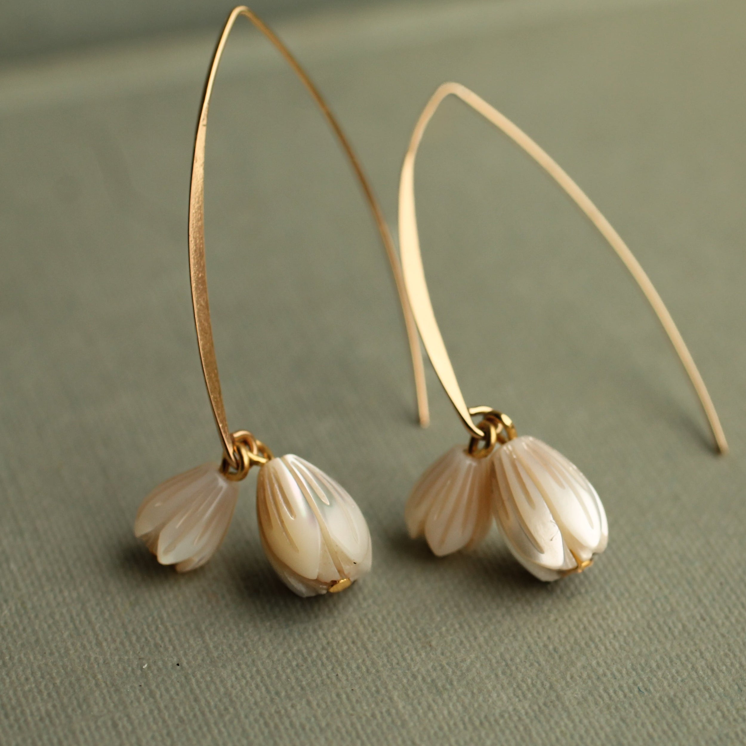 Pearl Snowdrop Earrings