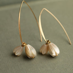 Pearl Snowdrop Earrings