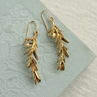 Rosemary Leaf Earrings