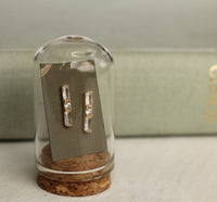 Classic Baguette Studs