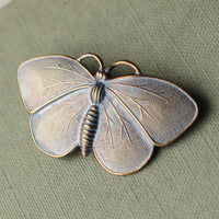 Moth Butterfly Brooch