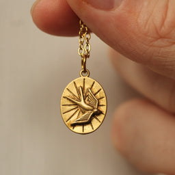 Bird Medallion Necklace