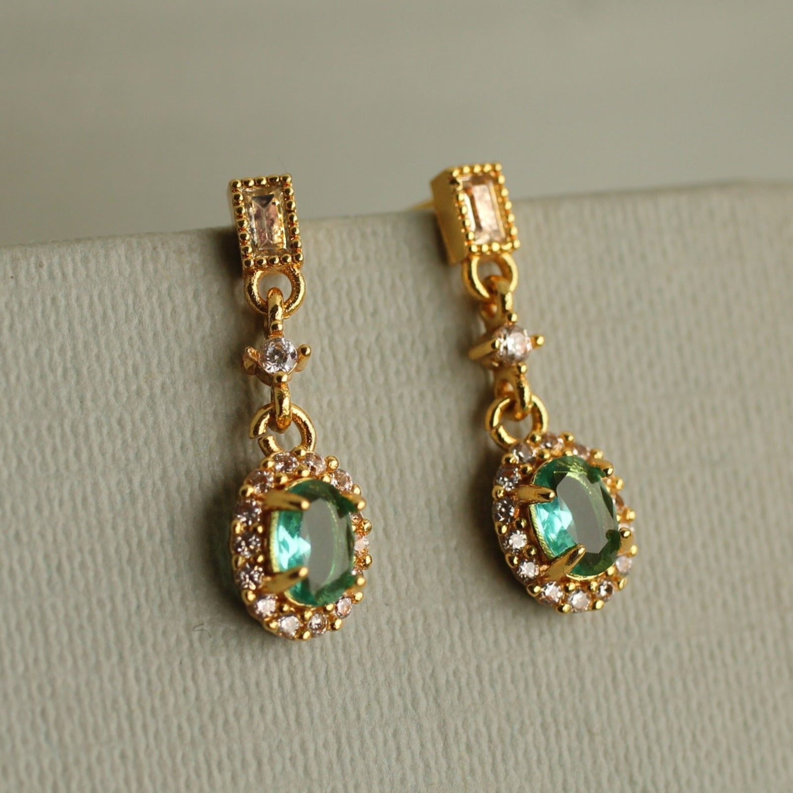 Mint Julep Jewel Earrings