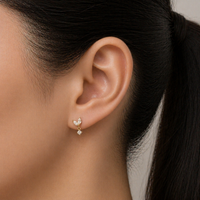 Japanese Petal Stud Earrings