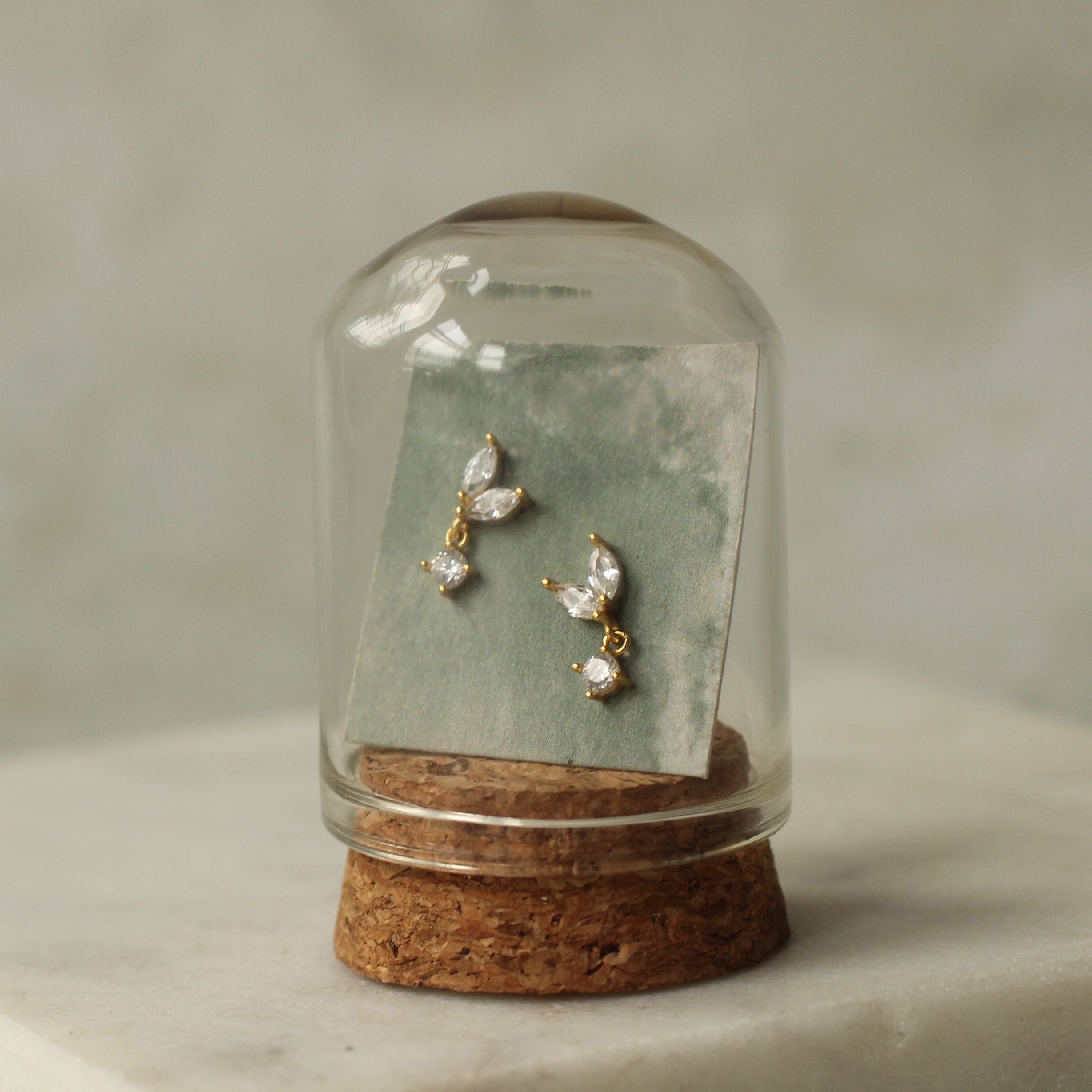 Japanese Petal Stud Earrings