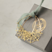 Lace Hoop Earrings