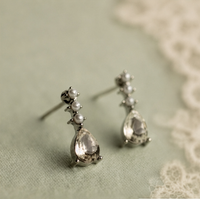Antique Seed Pearl Drop Earrings