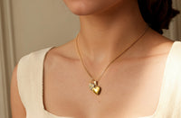 Vintage Heart Charm Locket