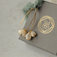 Pearl Snowdrop Earrings