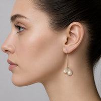 Pearl Snowdrop Earrings
