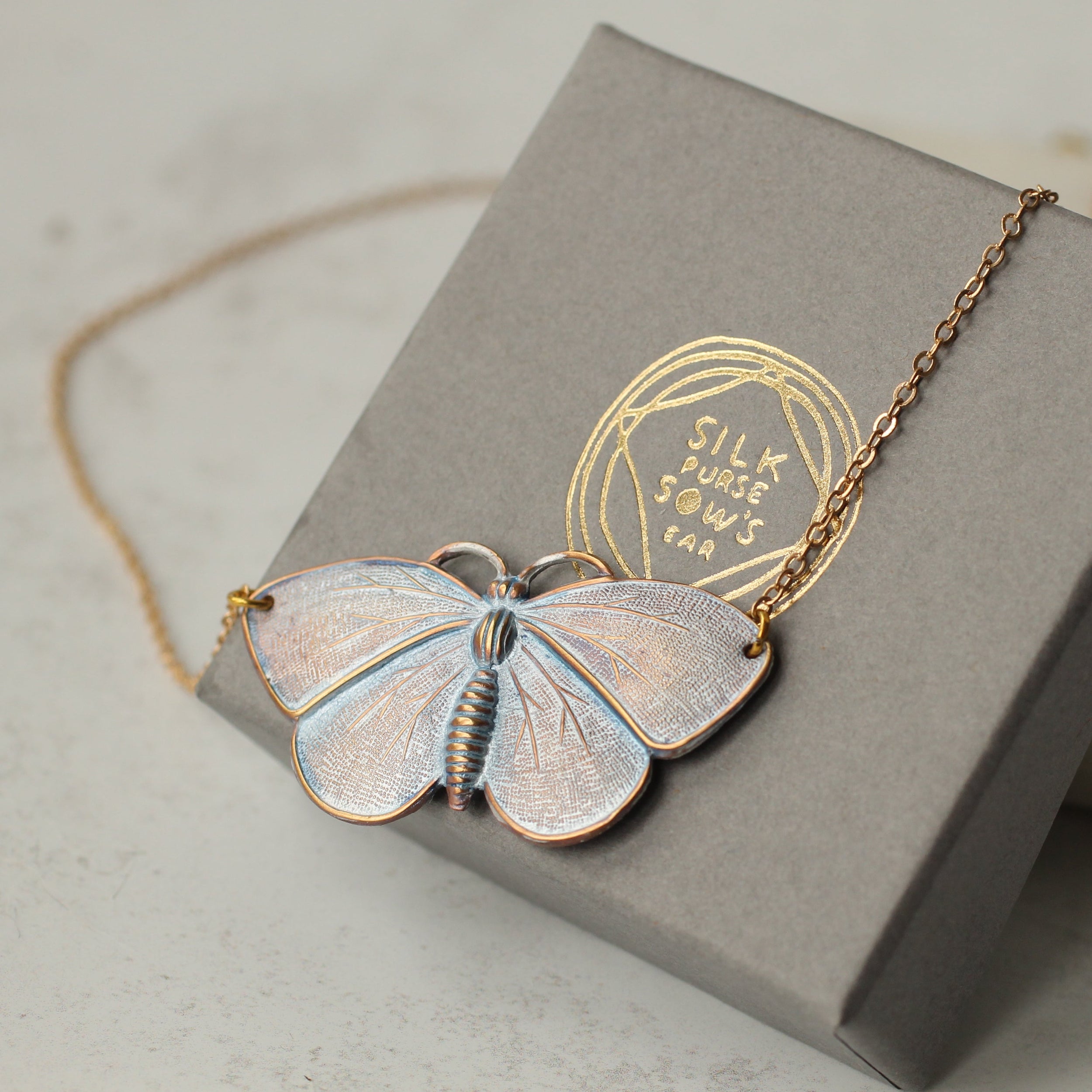 Butterfly Necklace Pendant