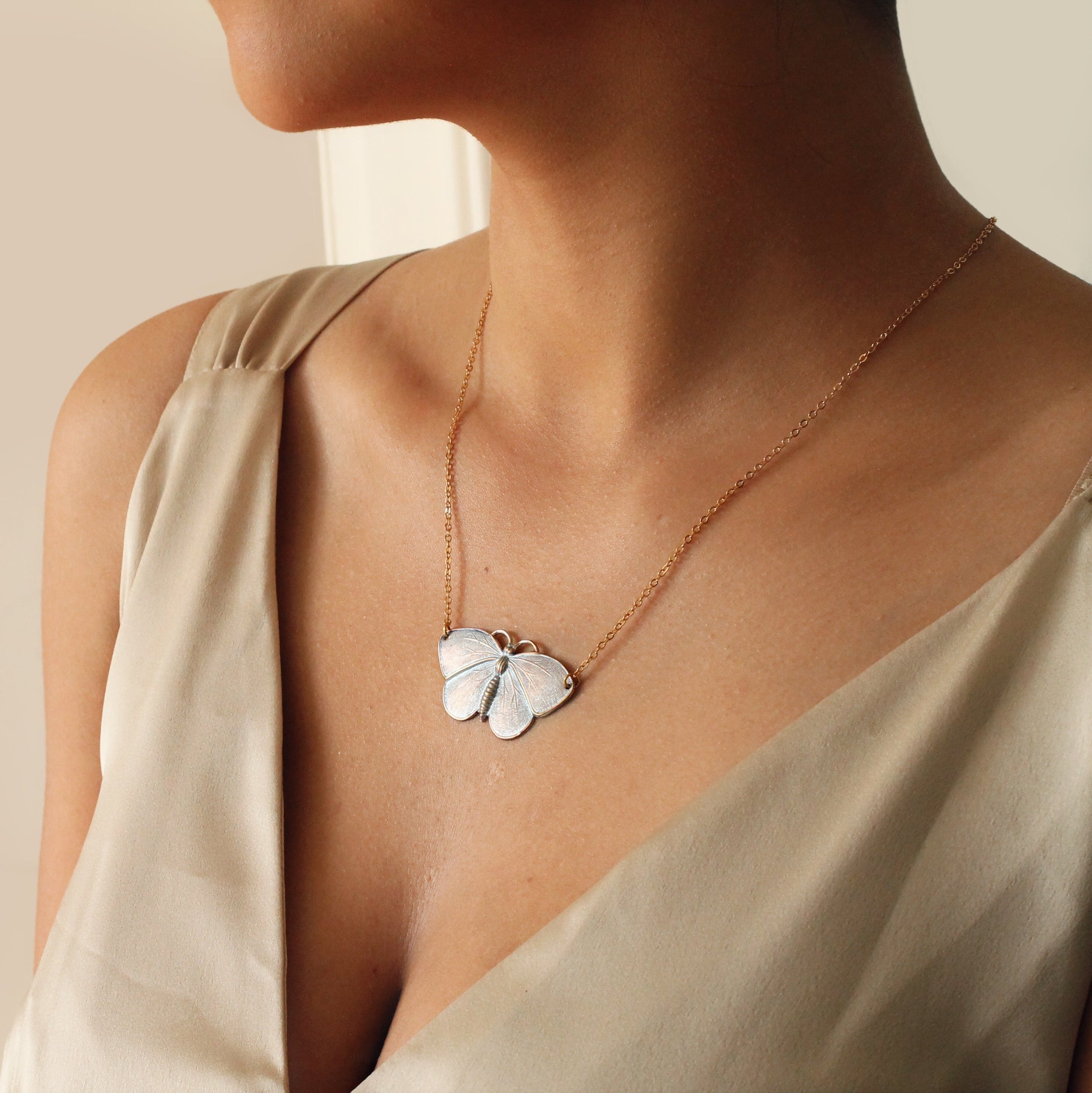 Butterfly Necklace Pendant
