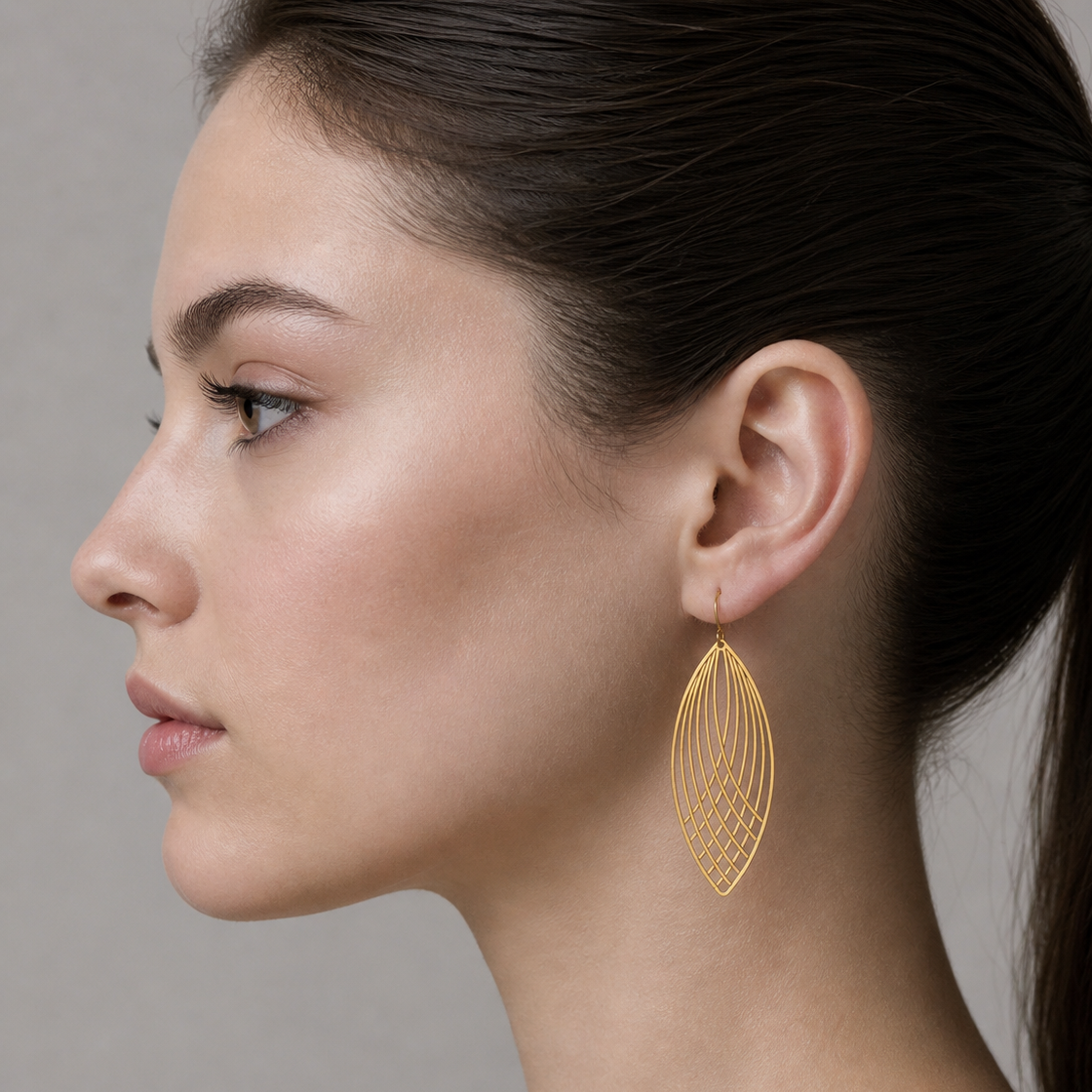 Art Nouveau Drop Earrings